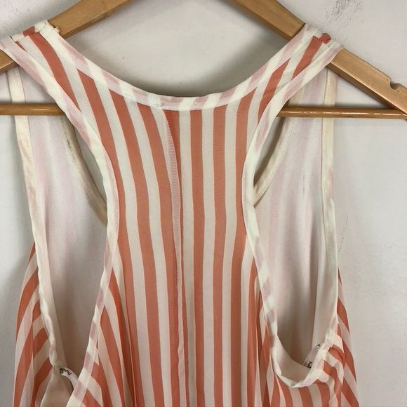 Papaya Chiffon Layered Tank Top - Picture 5 of 6